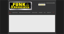 Desktop Screenshot of funklaw.com